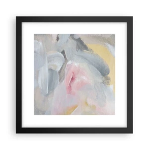 Poster in cornice nera - Nel mondo pastello - 30x30 cm