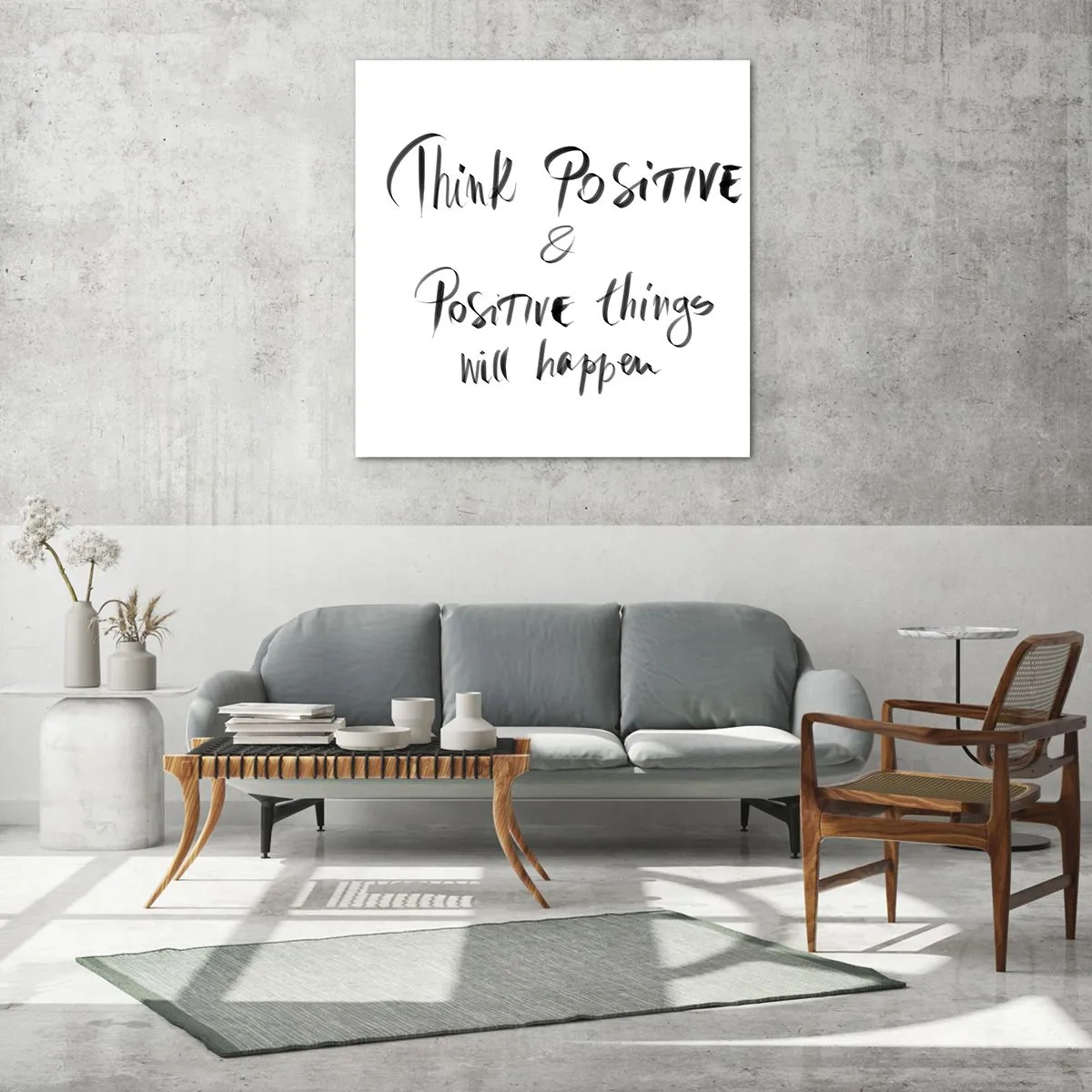 Quadro su vetro - Come vivere? - 50x50 cm