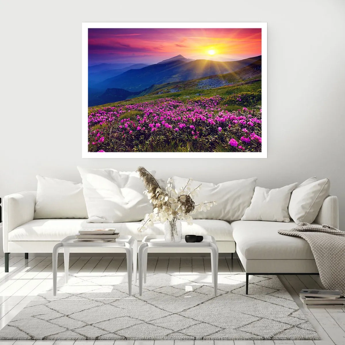 Poster - Odore di mugo e profumo di erbe - 70x50 cm