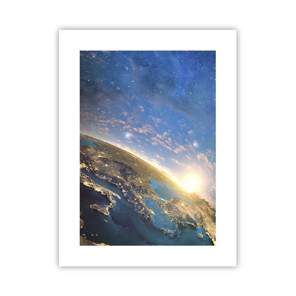 Poster - Guardiamoci da lontano - 30x40 cm