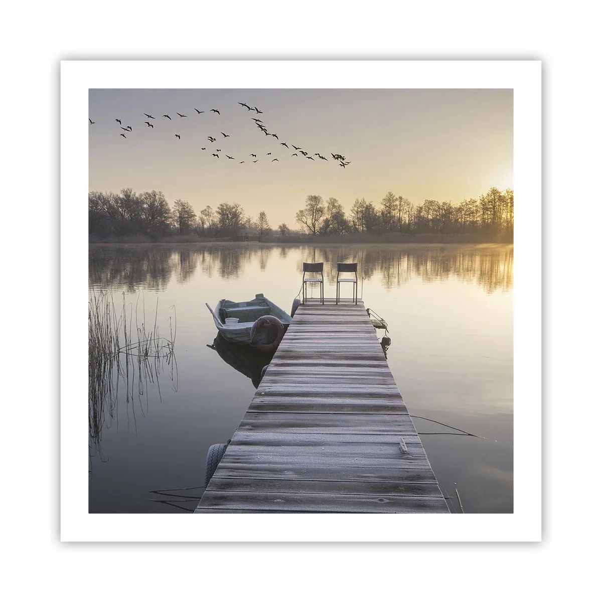 Poster - Tornerò un giorno - 60x60 cm