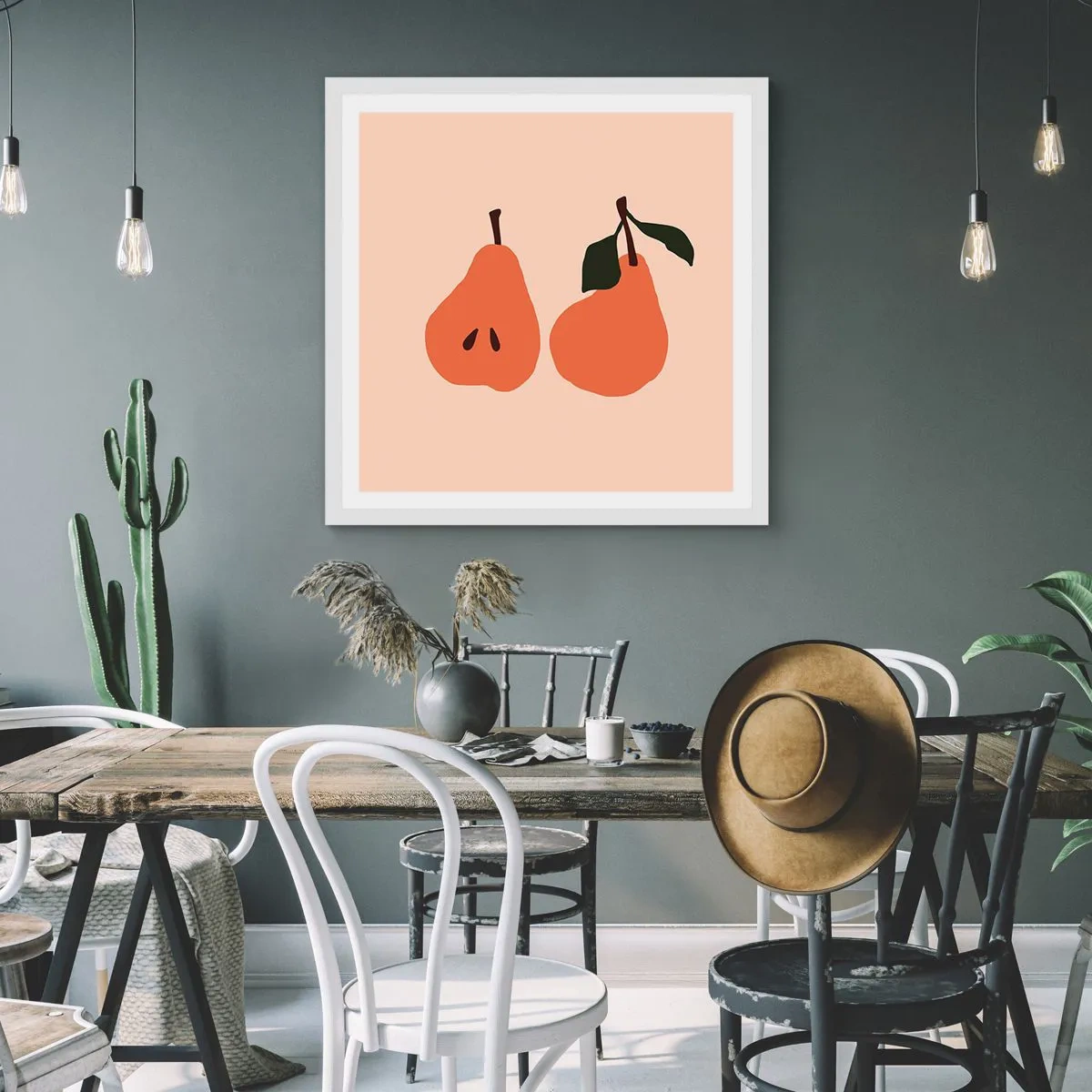 Poster in cornice bianca - La dolcezza stessa - 60x60 cm