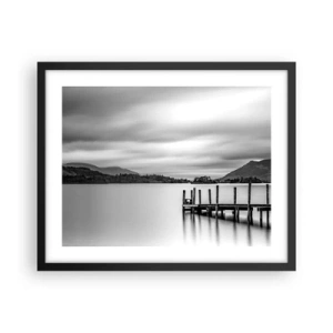 Poster in cornice nera - Mitezza e forza - 50x40 cm