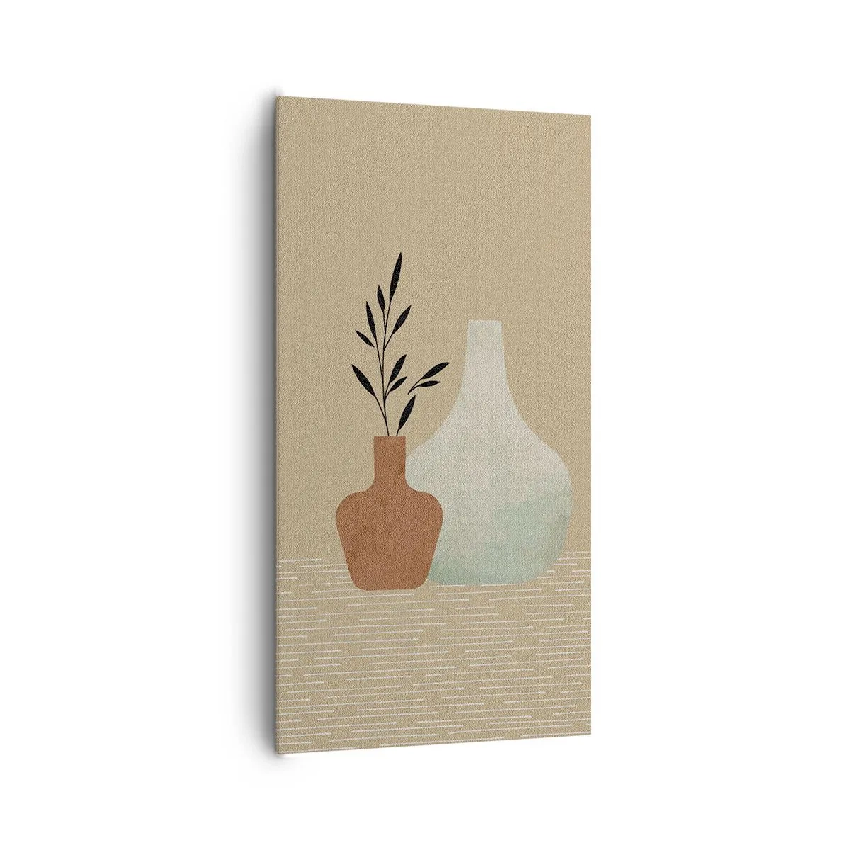 Quadro su tela - Stampe su Tela - Il vaso e il suo concetto - 65x120 cm