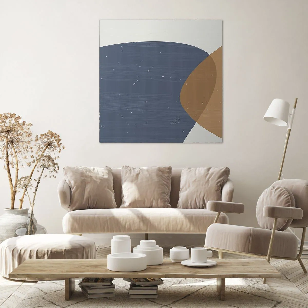 Quadro su tela - Stampe su Tela - Ovali e influenze - 70x70 cm