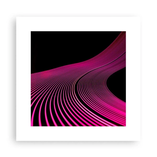 Poster - Il viale della luce - 30x30 cm