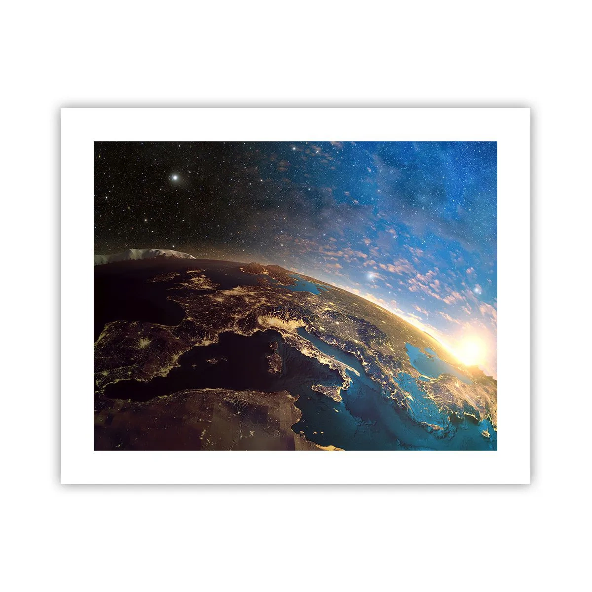 Poster - Guardiamoci da lontano - 50x40 cm
