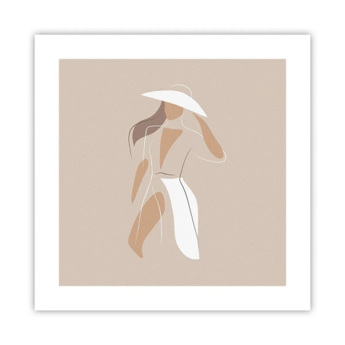 Poster - La moda è un gioco - 40x40 cm