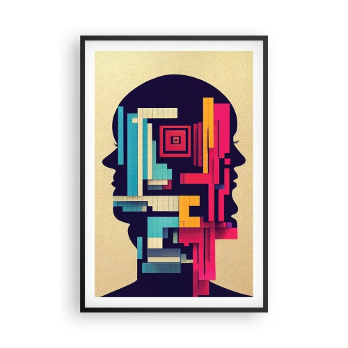 Poster in cornice nera - Nuovi legami - 61x91 cm