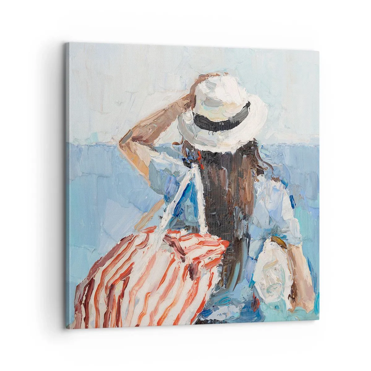 Quadro su tela - Stampe su Tela - Benvenuti in vacanza - 60x60 cm