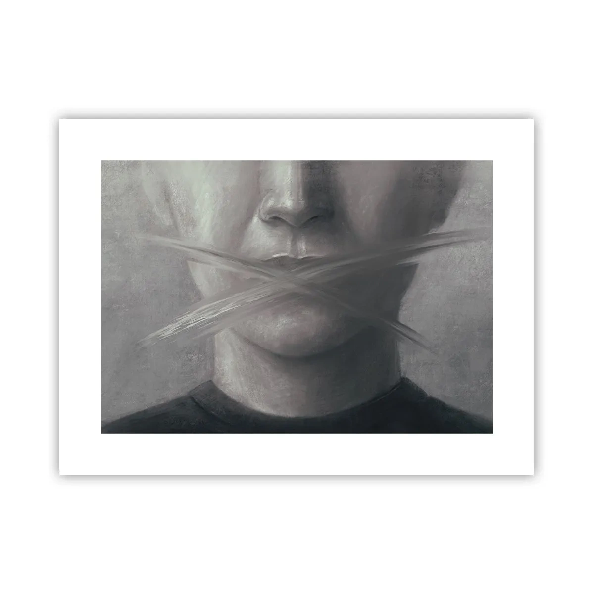 Poster - Neanche una parola - 40x30 cm