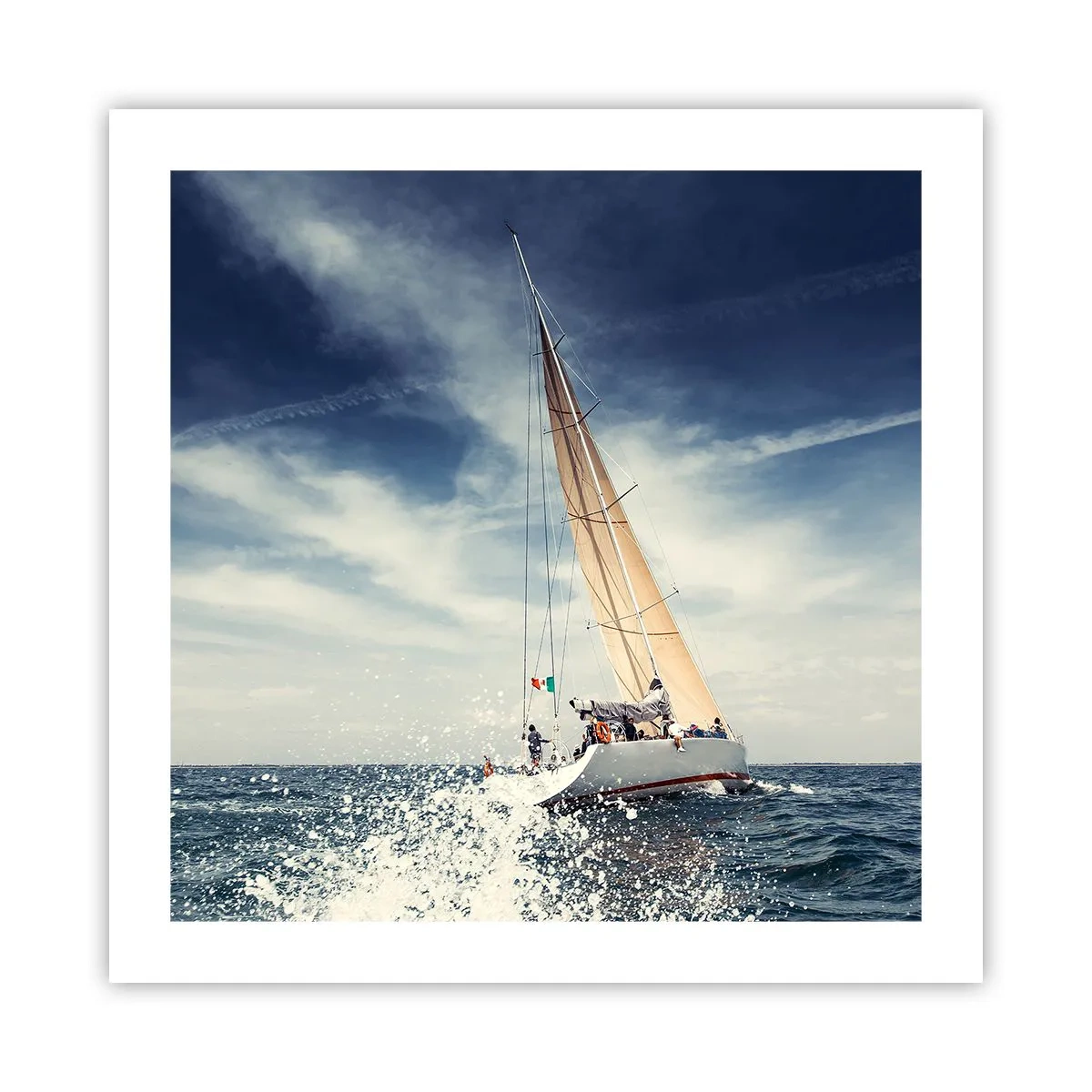 Poster - Non ci raggiungeranno! - 50x50 cm