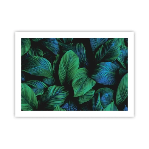 Poster - Nella folla verde - 70x50 cm