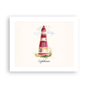 Poster - Attorno è sempre bel tempo - 50x40 cm