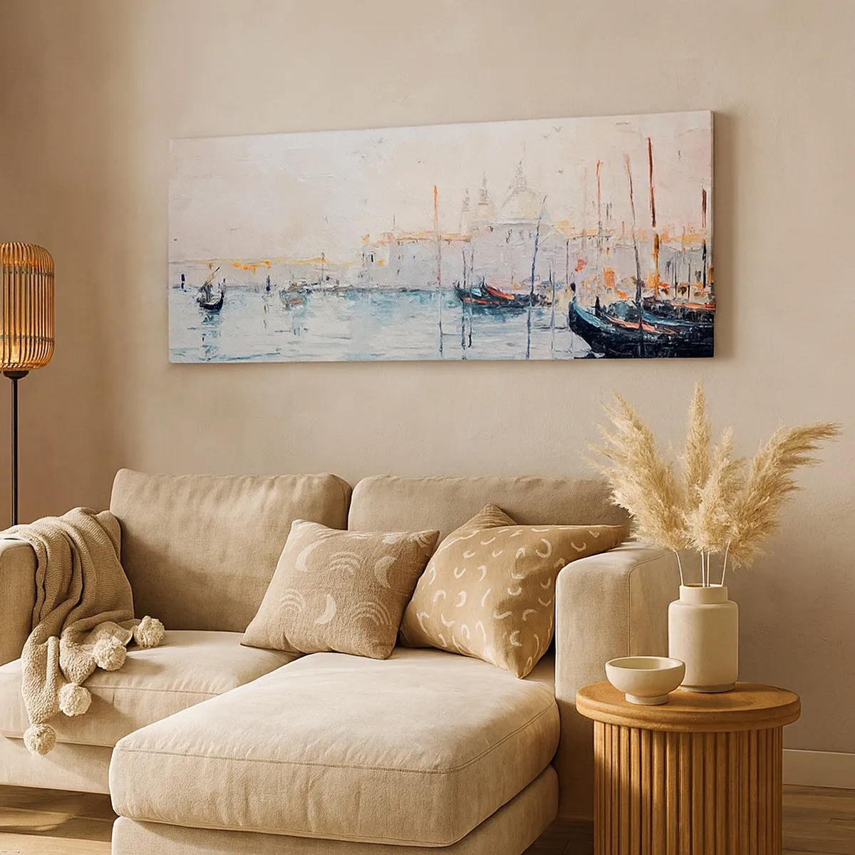 Quadro su tela - Stampe su Tela - Dopo l'acqua, dopo la nebbia - 30x30 cm