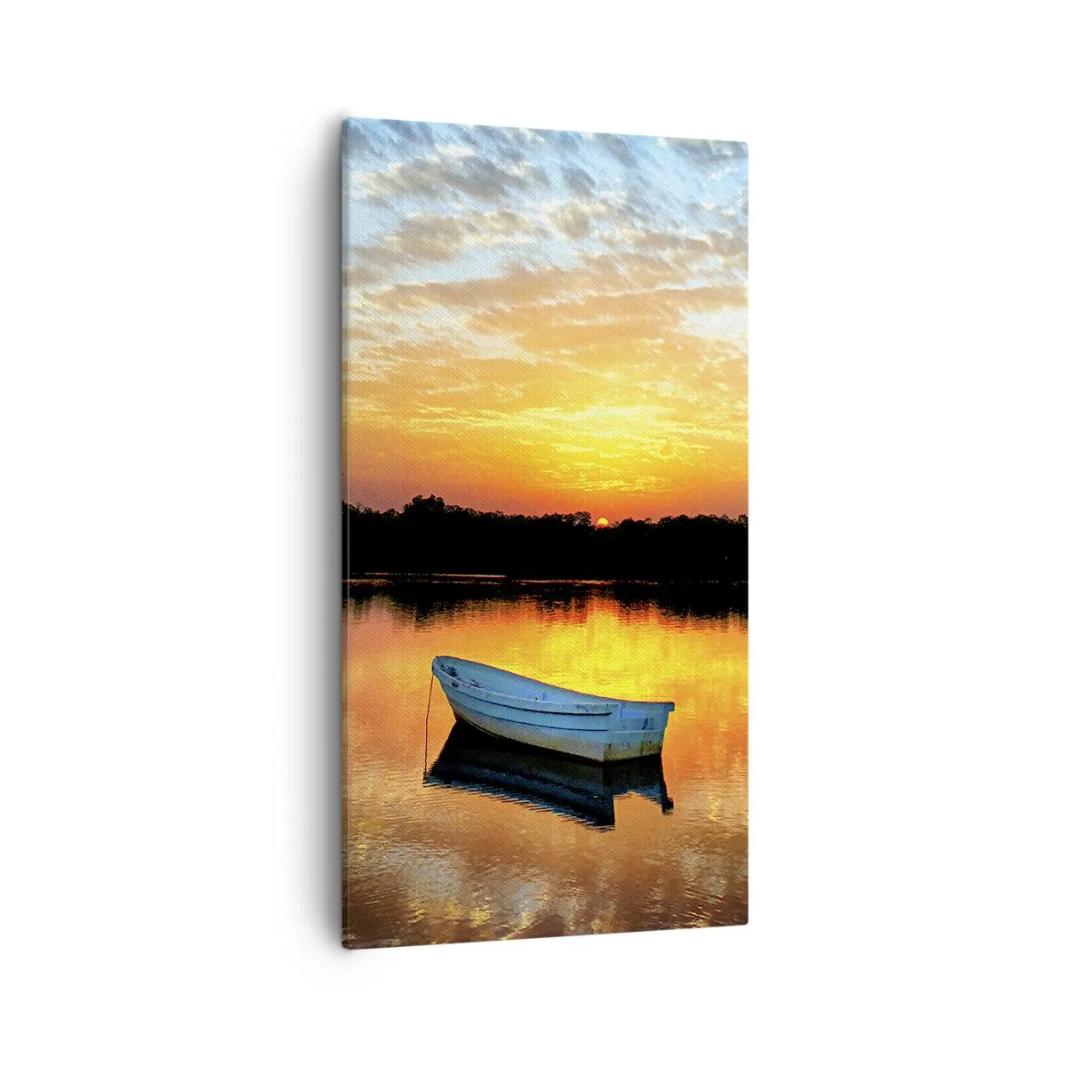 Quadro su tela - Stampe su Tela - Guarda, ascolta, medita - 55x100 cm