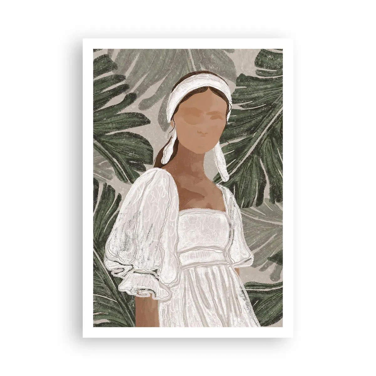 Poster - Ritratto esotico - 70x100 cm