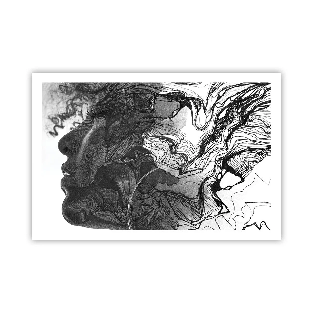 Poster - Aggrovigliata nei sogni - 91x61 cm