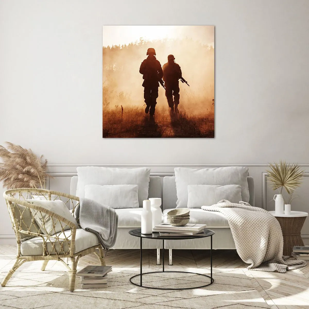 Quadro su vetro - Call of Duty - 60x60 cm