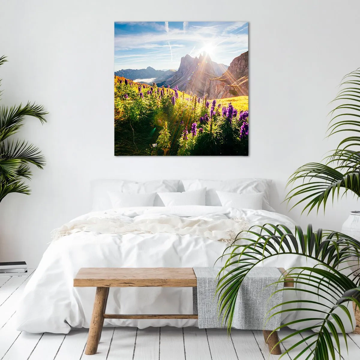 Quadro su tela - Stampe su Tela - La vita segreta delle erbe - 60x60 cm