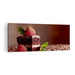 Quadro su tela - Stampe su Tela - La vita è dolce - 100x40 cm