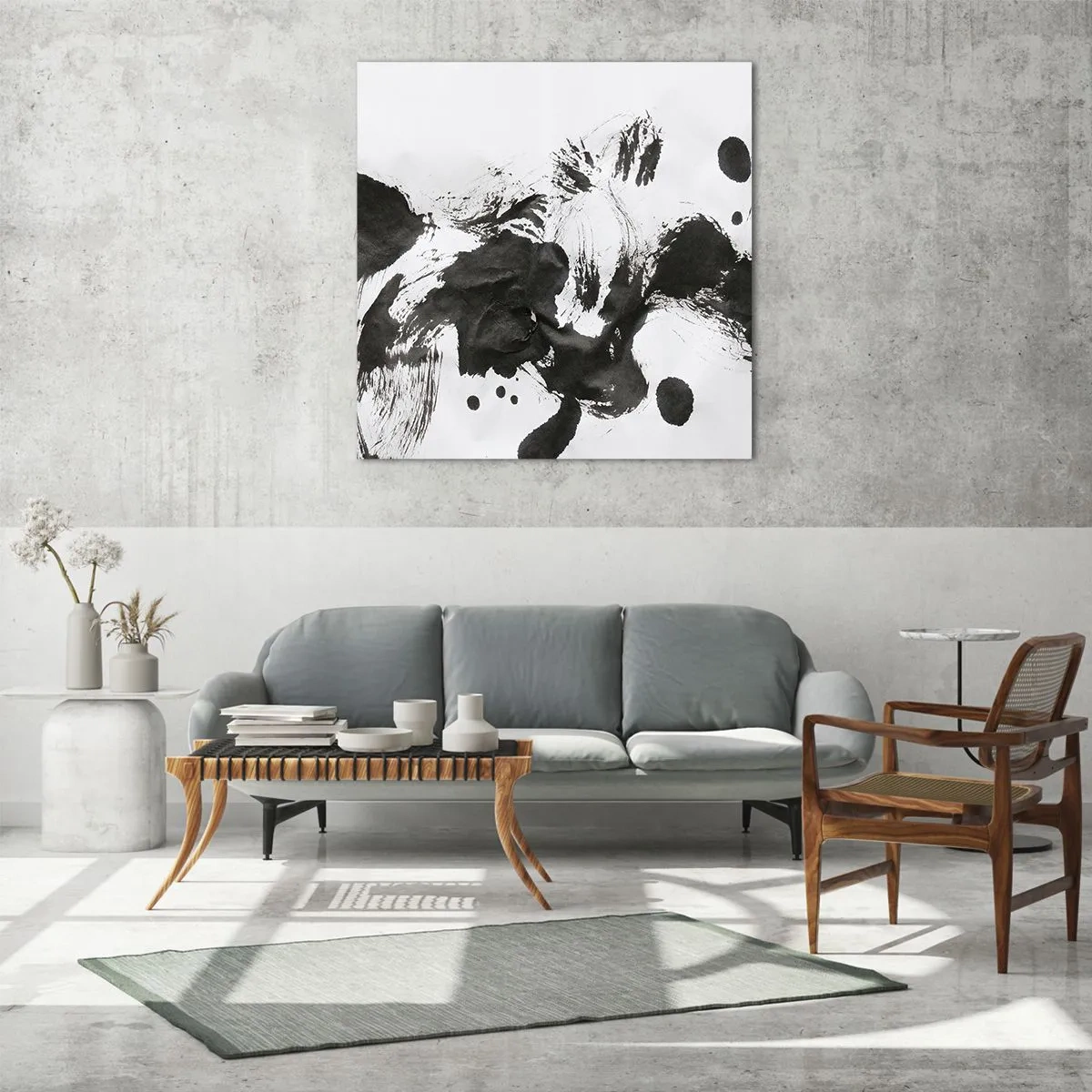 Quadro su vetro - C'è un senso nella follia? - 60x60 cm