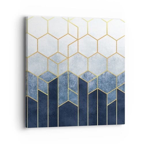 Quadro su tela - Stampe su Tela - Composizione a ritmo sincopato - 40x40 cm