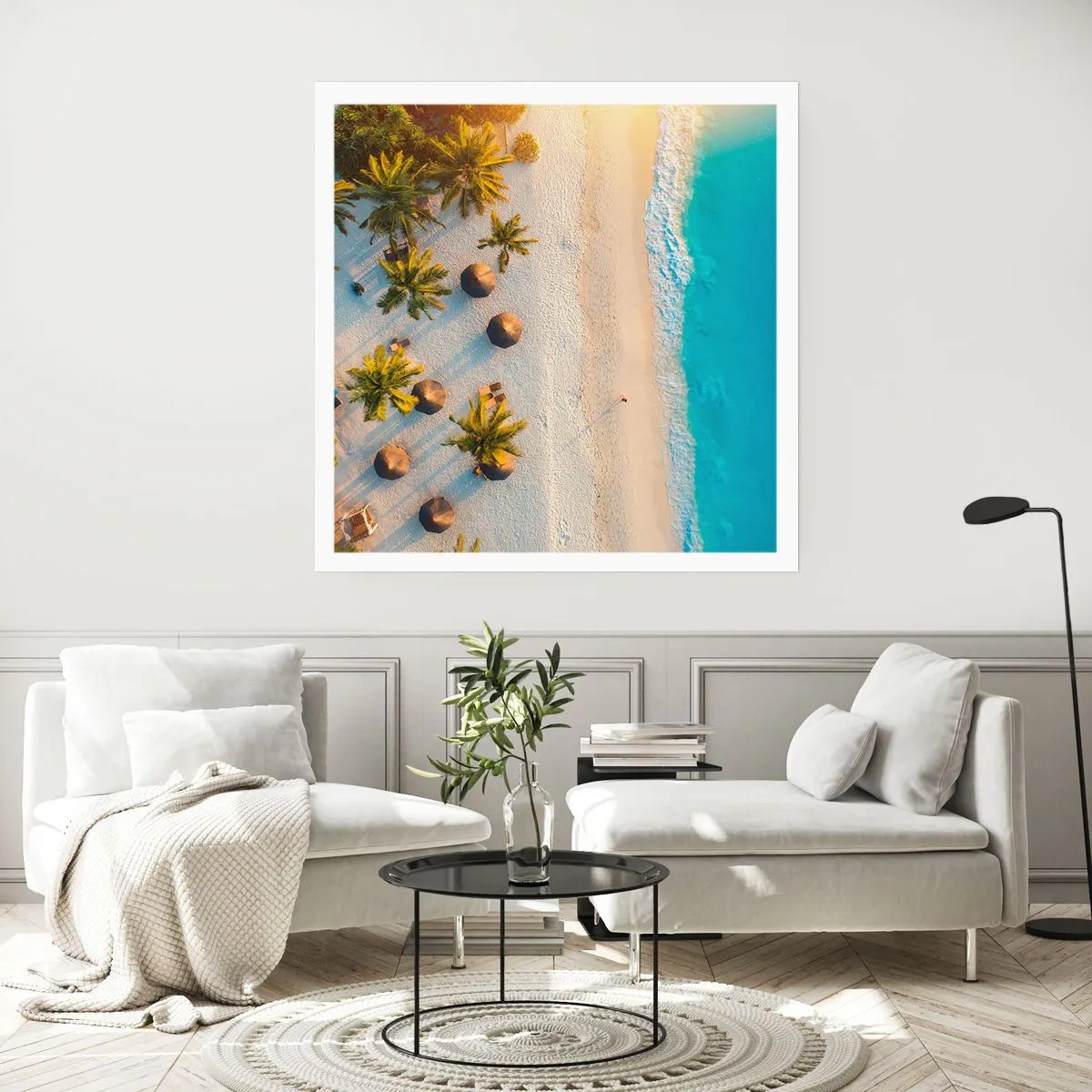 Poster - Benvenuti in paradiso - 50x50 cm