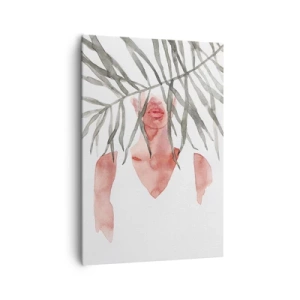 Quadro su tela - Stampe su Tela - Dama dei tropici - 70x100 cm