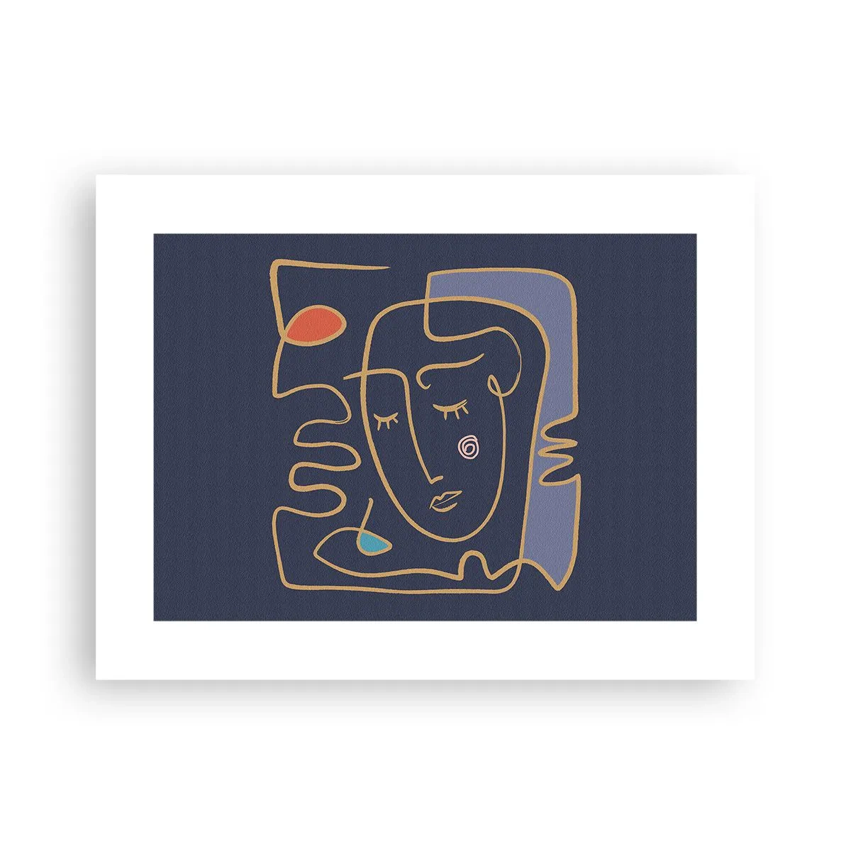 Poster - Pensierosa - 40x30 cm