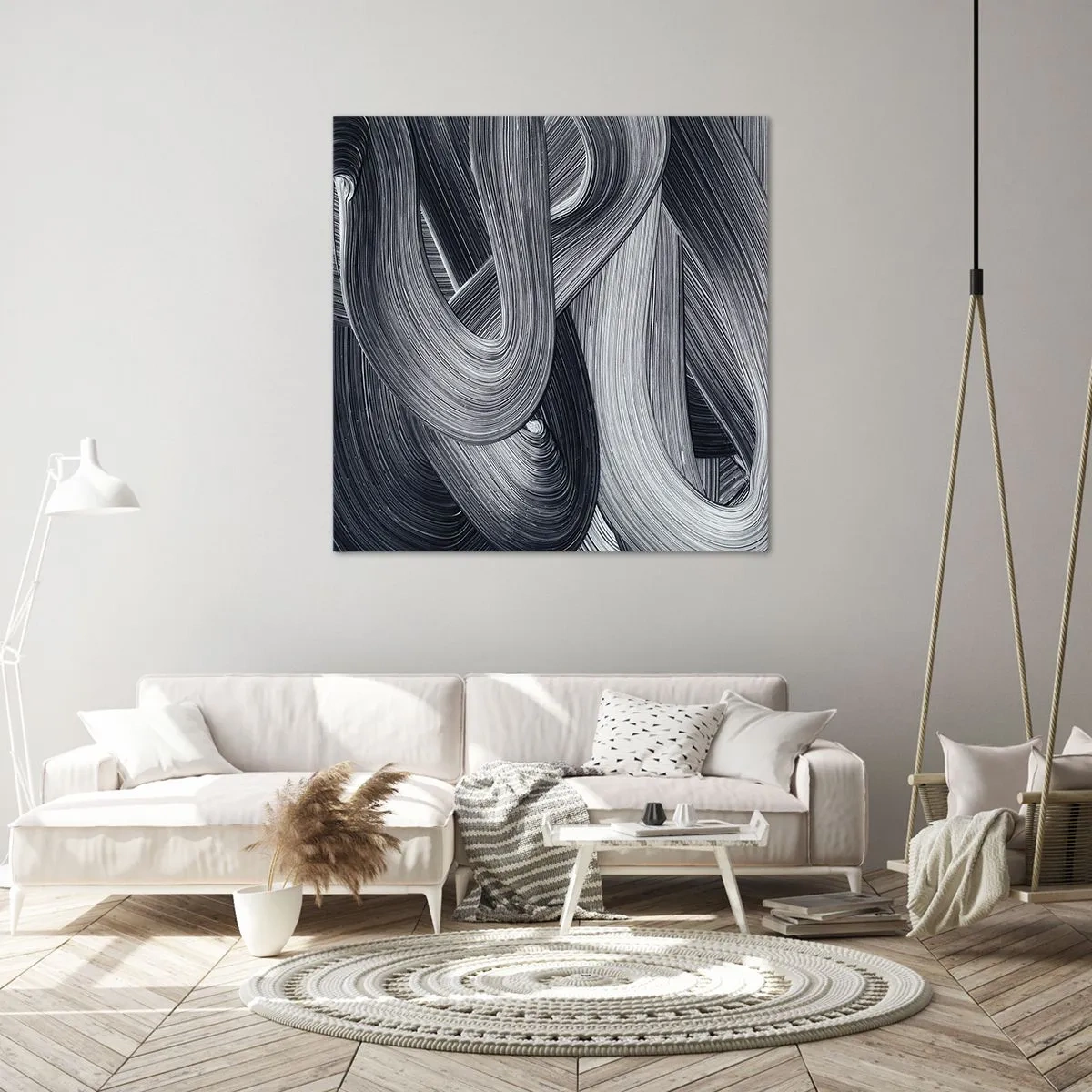 Quadro su tela - Stampe su Tela - La fluidità della realtà - 50x50 cm