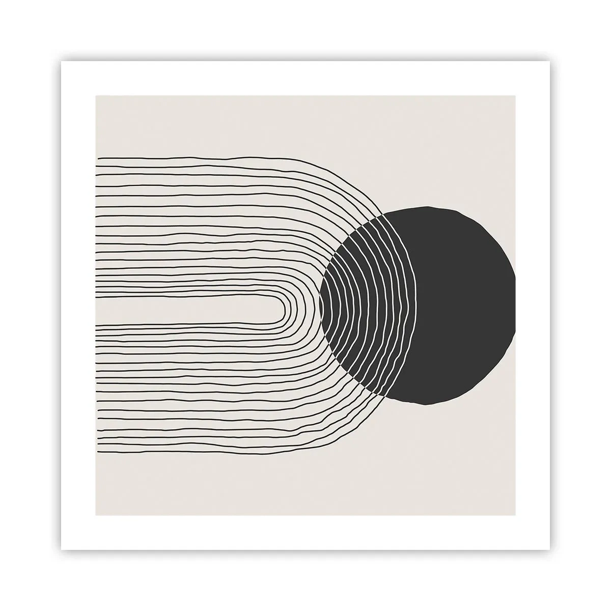 Poster - Tremore e fiducia - 50x50 cm