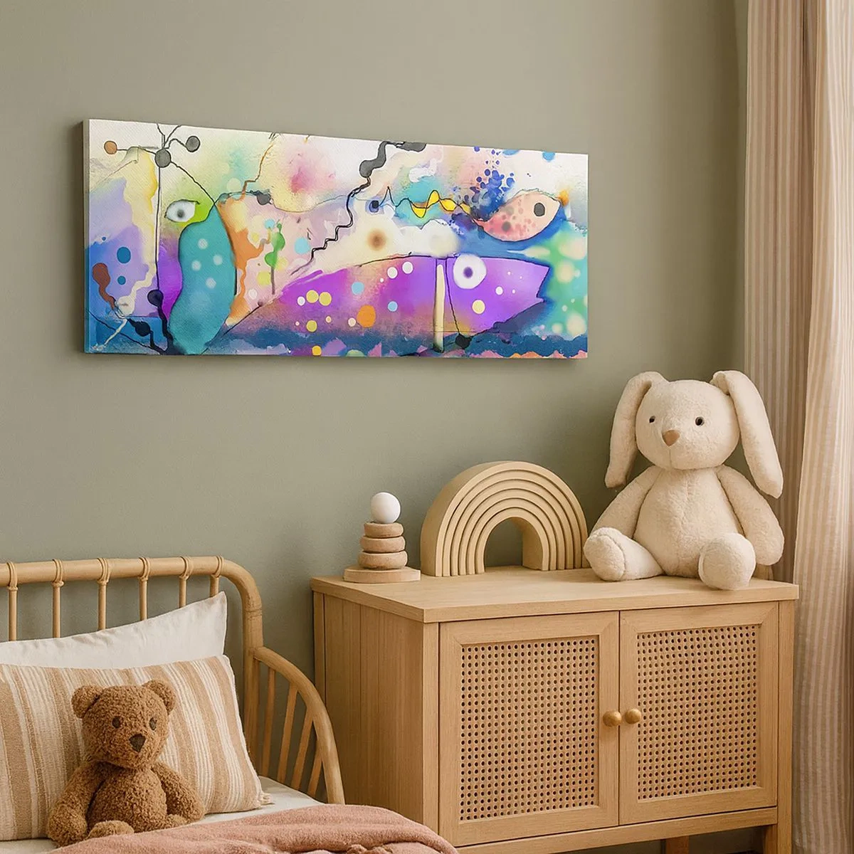 Quadro su tela - Stampe su Tela - Senza parole! - 100x40 cm