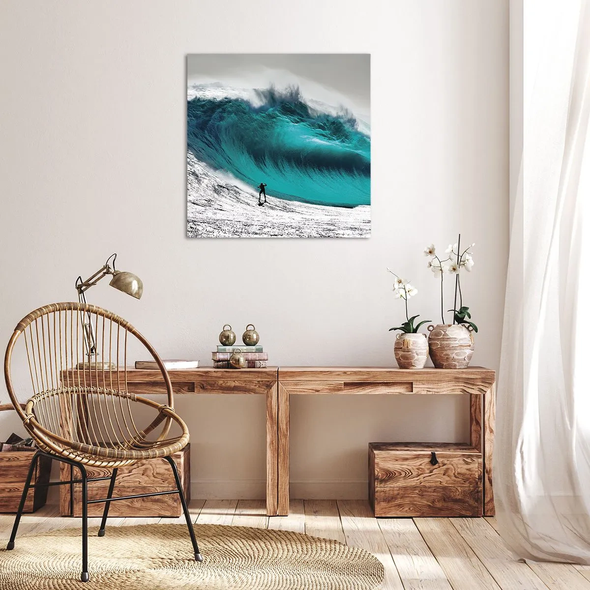 Quadro su tela - Stampe su Tela - Sfida accettata - 50x50 cm