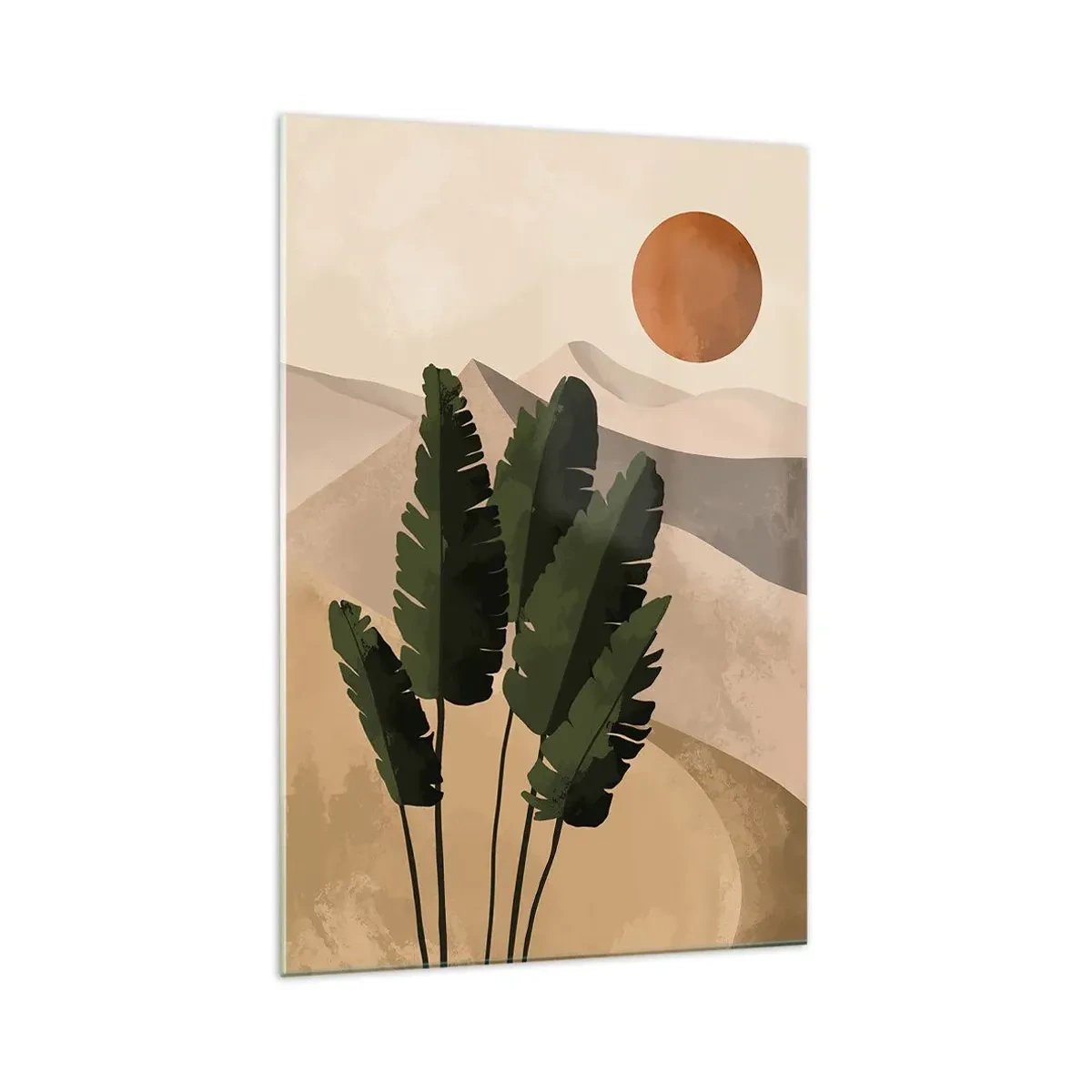 Quadro su vetro - Il trionfo della vita - 70x100 cm