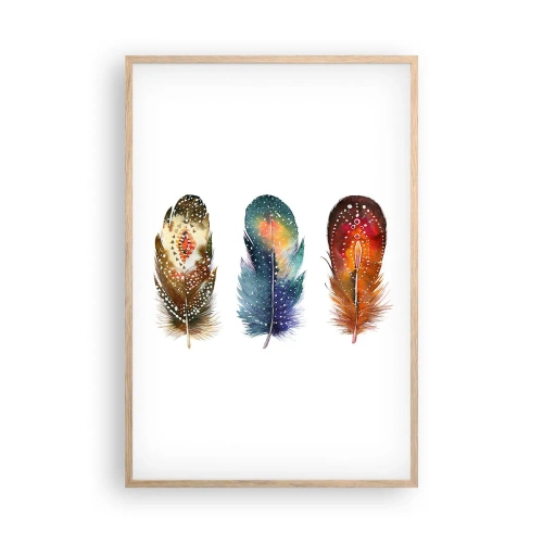 Poster in cornice rovere chiaro - Cerimonie, riti, misteri - 61x91 cm