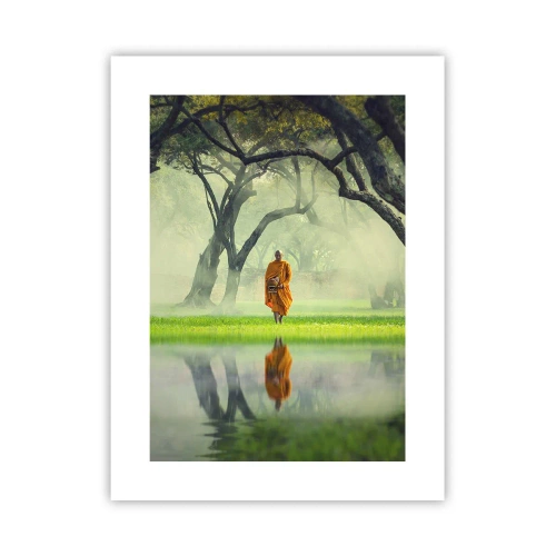 Poster - In cammino verso l'illuminazione - 30x40 cm