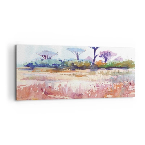 Quadro su tela - Stampe su Tela - I colori della savana - 100x40 cm