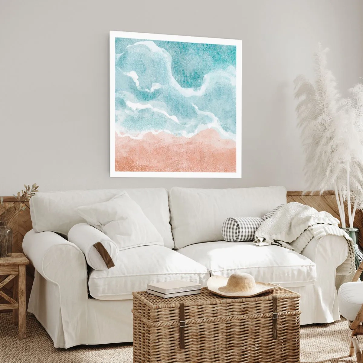 Poster - Astrazione nebulosa - 60x60 cm