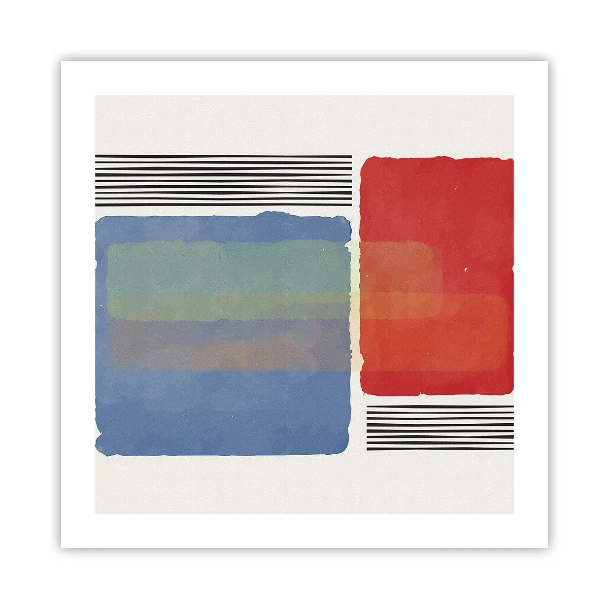 Poster - Spirito e lettera della geometria - 50x50 cm