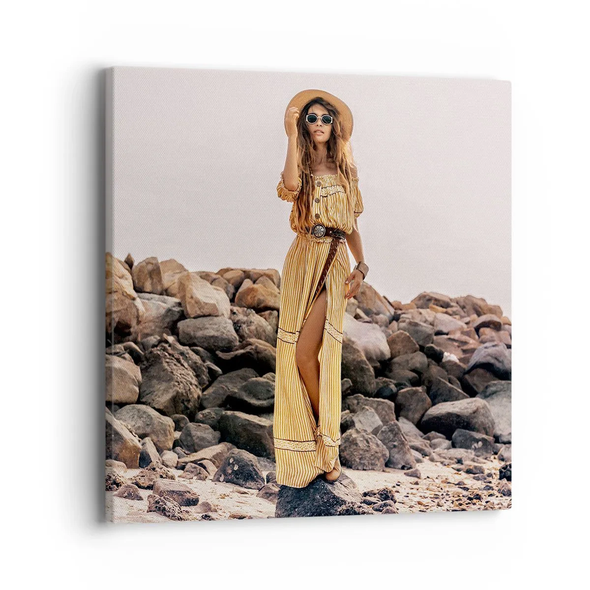 Quadro su tela - Stampe su Tela - La magia delle pietre - 40x40 cm