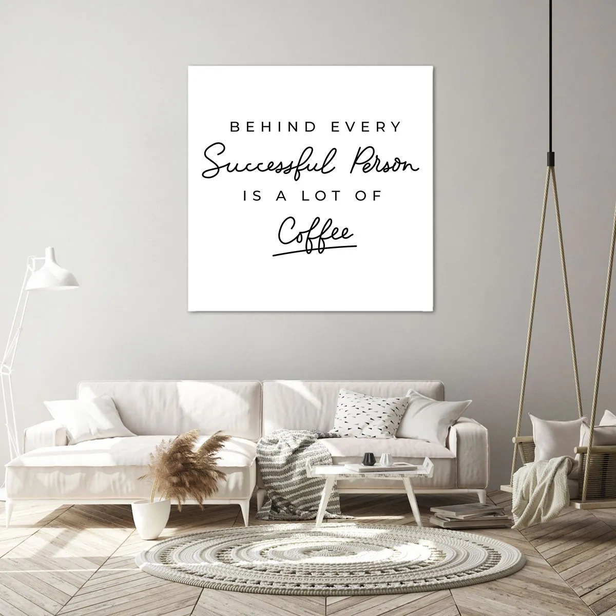 Quadro su tela - Stampe su Tela - Il segreto del successo - 70x70 cm