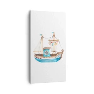 Quadro su tela - Stampe su Tela - Benvenuta avventura! - 55x100 cm