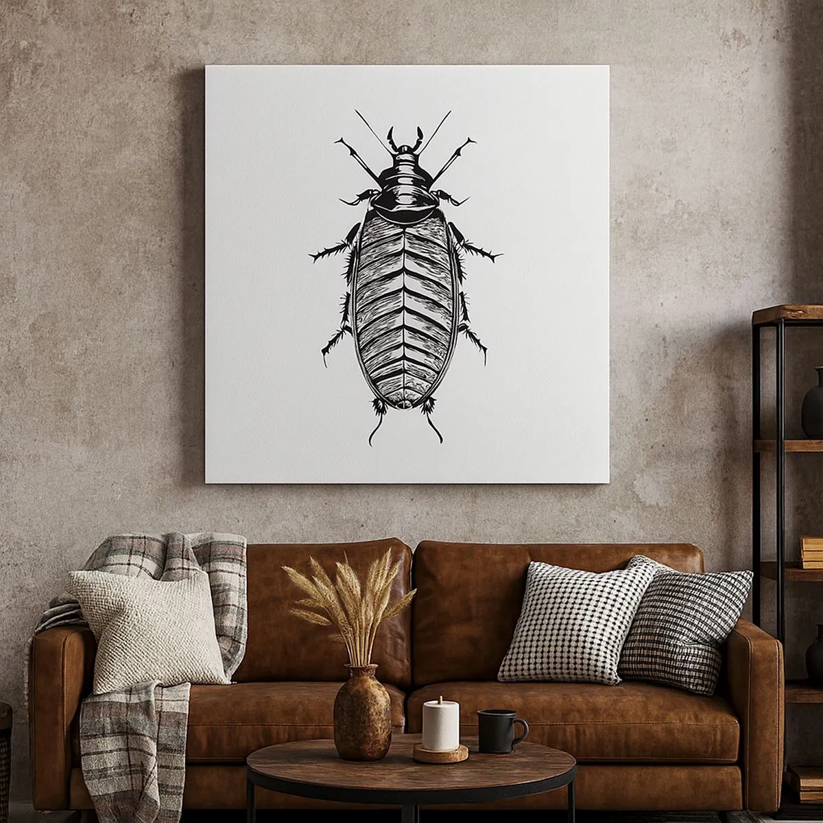 Quadro su tela - Stampe su Tela - Che esemplare! - 30x30 cm