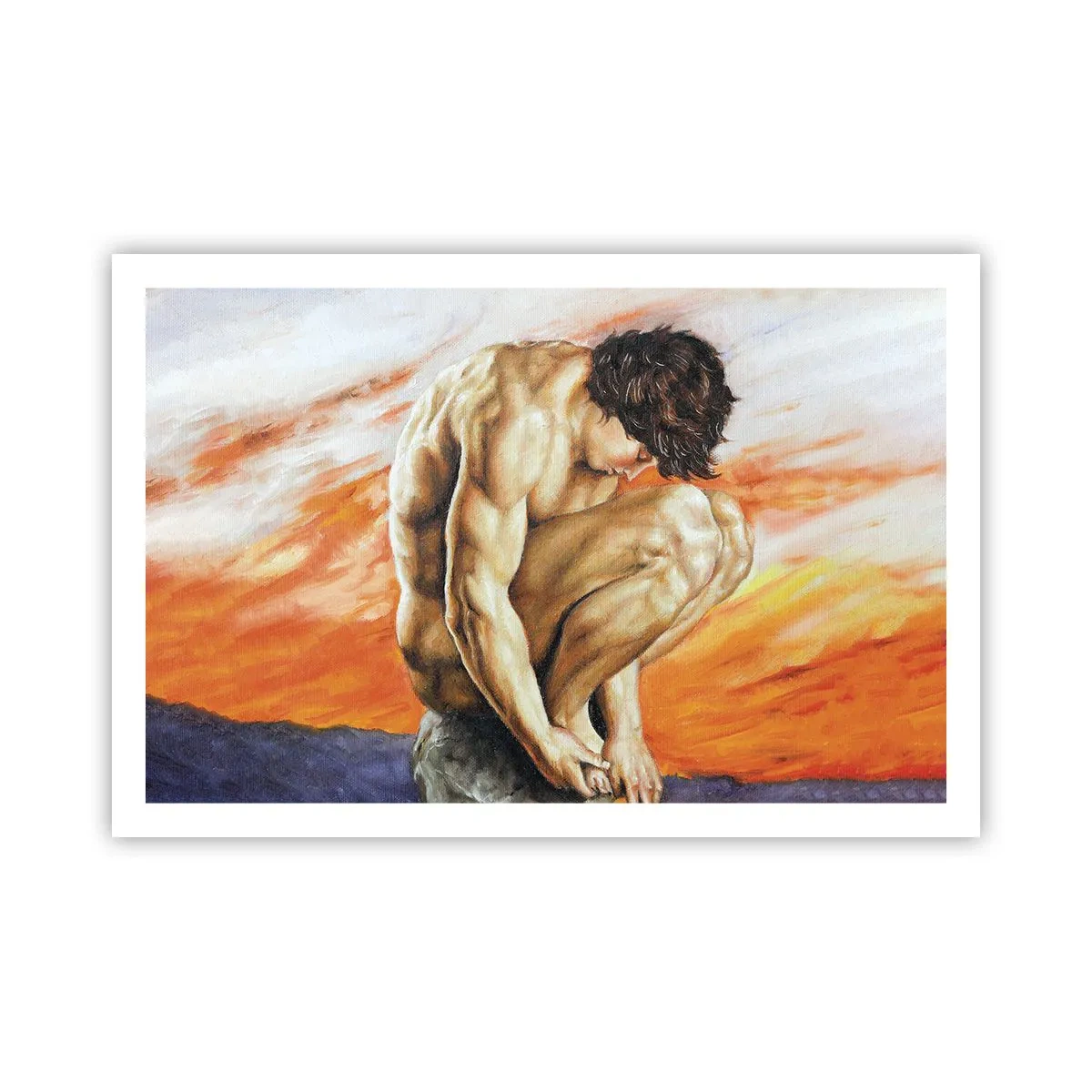 Poster - Immerso in se stesso - 91x61 cm