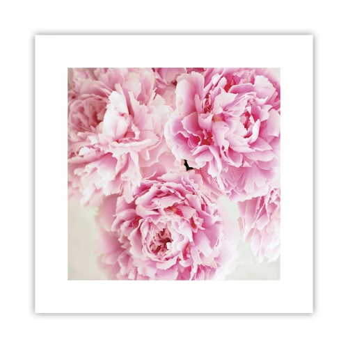 Poster - Nel fasto rosa - 30x30 cm
