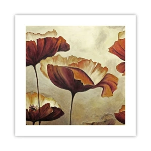 Poster - Nei prati e nei campi - 40x40 cm