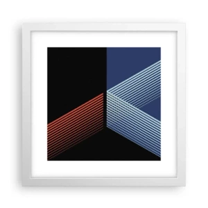 Poster in cornice bianca - Una storia semplice - 30x30 cm