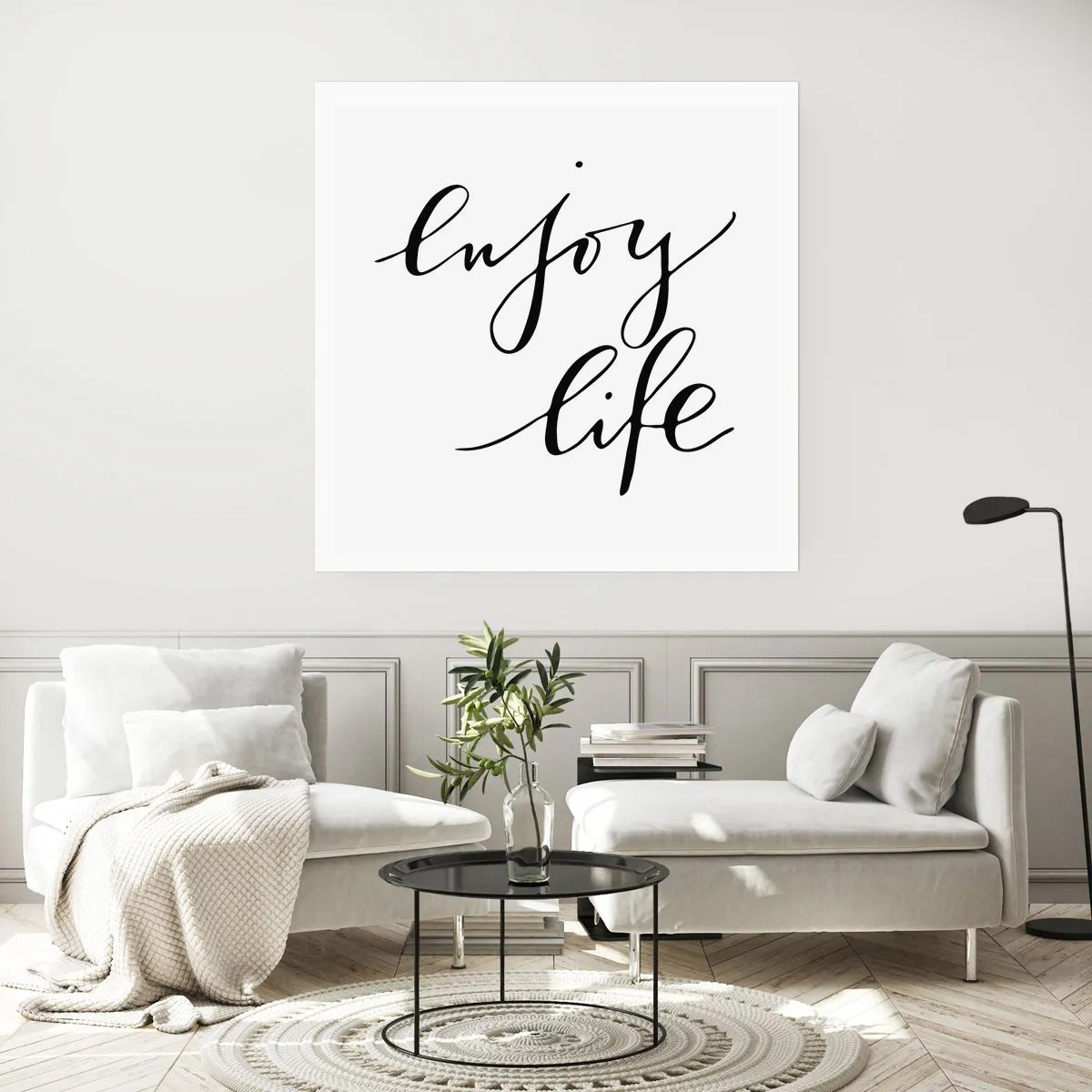 Poster - Niente da aggiungere... - 40x40 cm