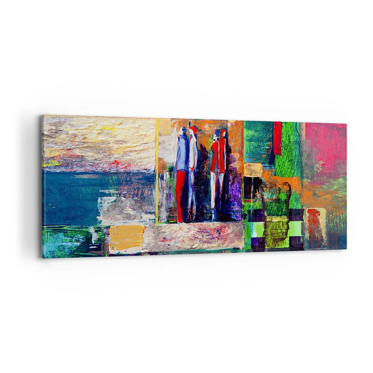 Quadro su tela - Stampe su Tela - Relazioni ed emozioni - 100x40 cm